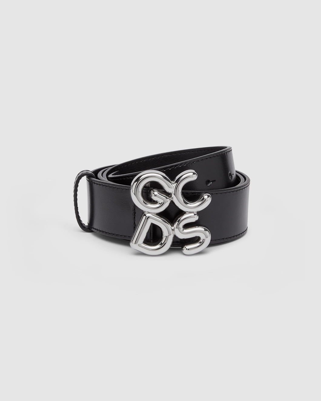 Andy logo belt: Men Belts Black | GCDS