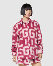 Load image into Gallery viewer, Gcds monogram jacquard overshirt: Women Shirts Pink | GCDS
