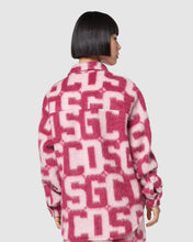 Load image into Gallery viewer, Gcds monogram jacquard overshirt: Women Shirts Pink | GCDS

