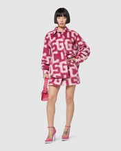 Load image into Gallery viewer, Gcds monogram jacquard overshirt: Women Shirts Pink | GCDS
