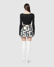 Load image into Gallery viewer, Lurex mini cardigan: Women Knitwear Black | GCDS
