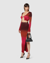 Carica l&#39;immagine nel visualizzatore di Gallery, Lurex degradé mini cardigan: Women Knitwear Multicolor | GCDS
