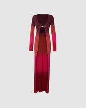 Carica l&#39;immagine nel visualizzatore di Gallery, Lurex degradé long cardigan: Women Knitwear Multicolor | GCDS
