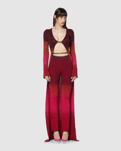 Carica l&#39;immagine nel visualizzatore di Gallery, Lurex degradé long cardigan: Women Knitwear Multicolor | GCDS
