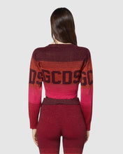 Load image into Gallery viewer, Lurex degradé cropped sweater: Women Knitwear Multicolor | GCDS
