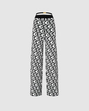 Load image into Gallery viewer, Gcds monogram jacquard trousers: Women Trousers Black | GCDS
