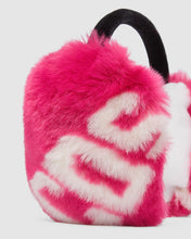Load image into Gallery viewer, Gcds faux fur earflap: Unisex General Accessories Fuchsia | GCDS
