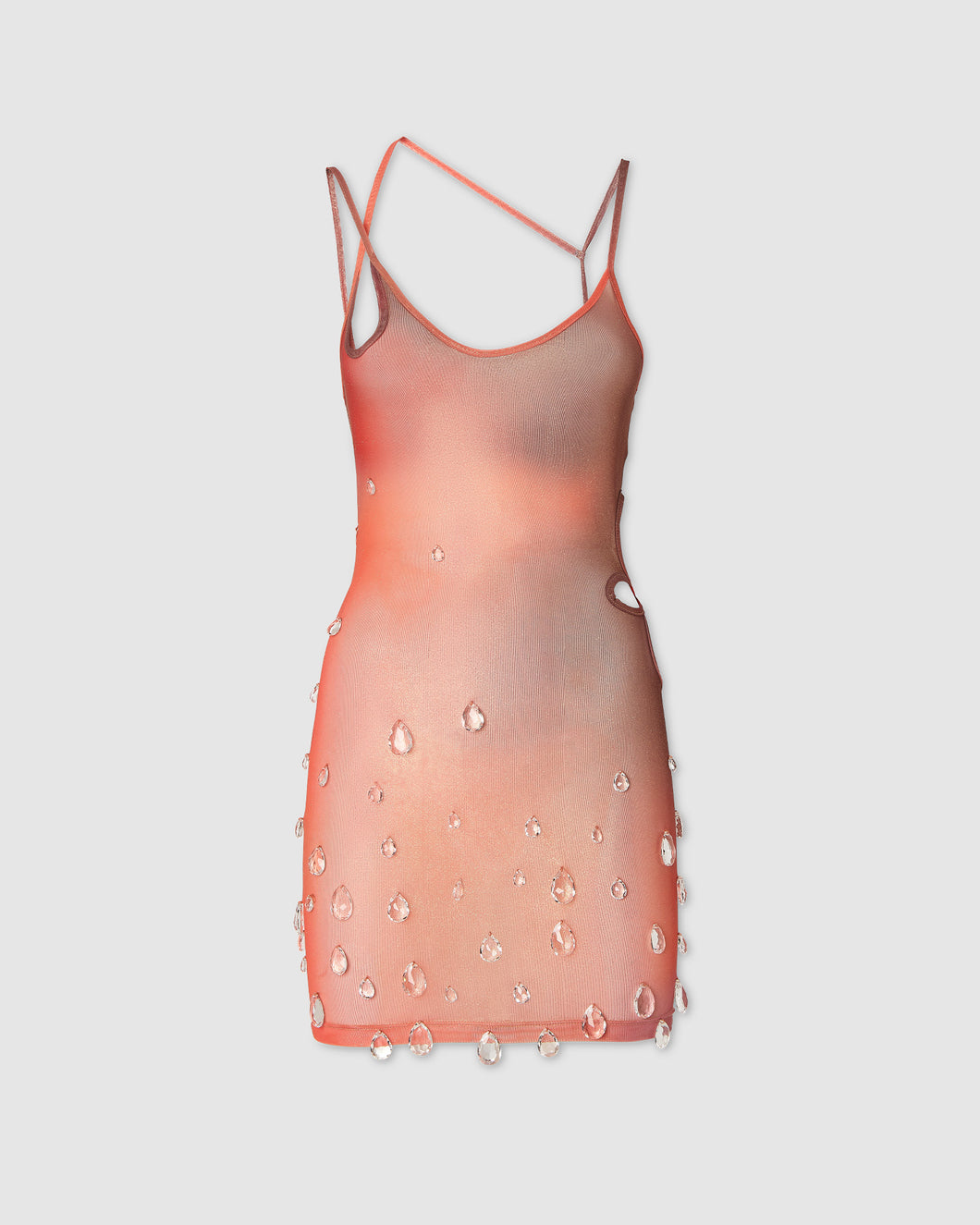 Sita Drops Dress: Women Dress Multicolor | GCDS