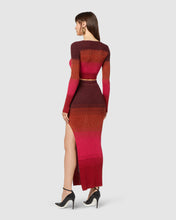 Load image into Gallery viewer, Lurex degradé long skirt: Women Skirt Multicolor | GCDS
