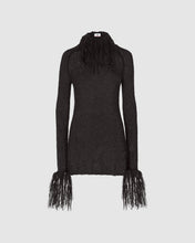 Load image into Gallery viewer, Fluffy knit dress: Women Dress Black | GCDS
