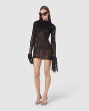 Load image into Gallery viewer, Fluffy knit dress: Women Dress Black | GCDS

