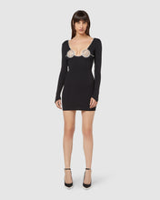 Load image into Gallery viewer, Gcds bling circle bra dress: Women Dresses Black | GCDS
