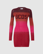 Carica l&#39;immagine nel visualizzatore di Gallery, Lurex degradé logo mini dress: Women Dresses Multicolor | GCDS
