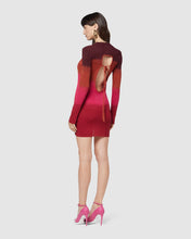 Carica l&#39;immagine nel visualizzatore di Gallery, Lurex degradé logo mini dress: Women Dresses Multicolor | GCDS
