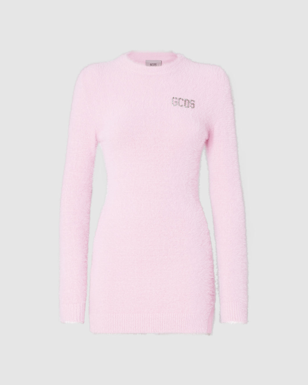 Gcds hairy dress: Women Dresses Pink | GCDS