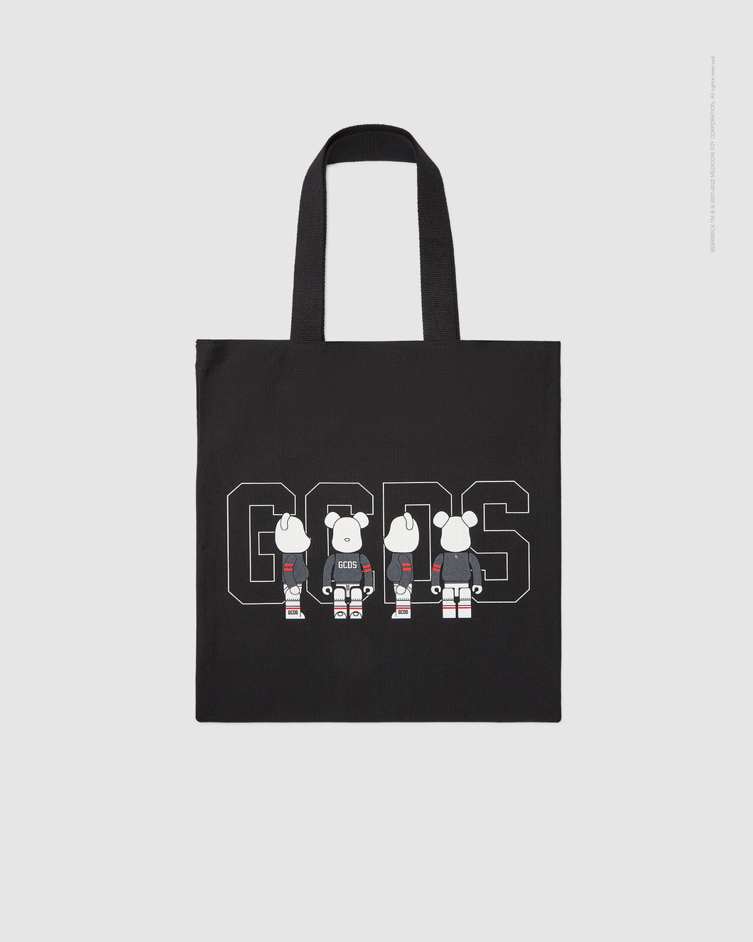 GCDS x Be@rbrick Tote Bag: Unisex Bags Black | GCDS