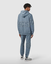 Load image into Gallery viewer, Overdyed GCDS logo band sweatpants: Men Trousers Black | GCDS
