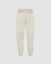 Load image into Gallery viewer, Overdyed GCDS logo band sweatpants: Women Trousers Whitecap Grey | GCDS
