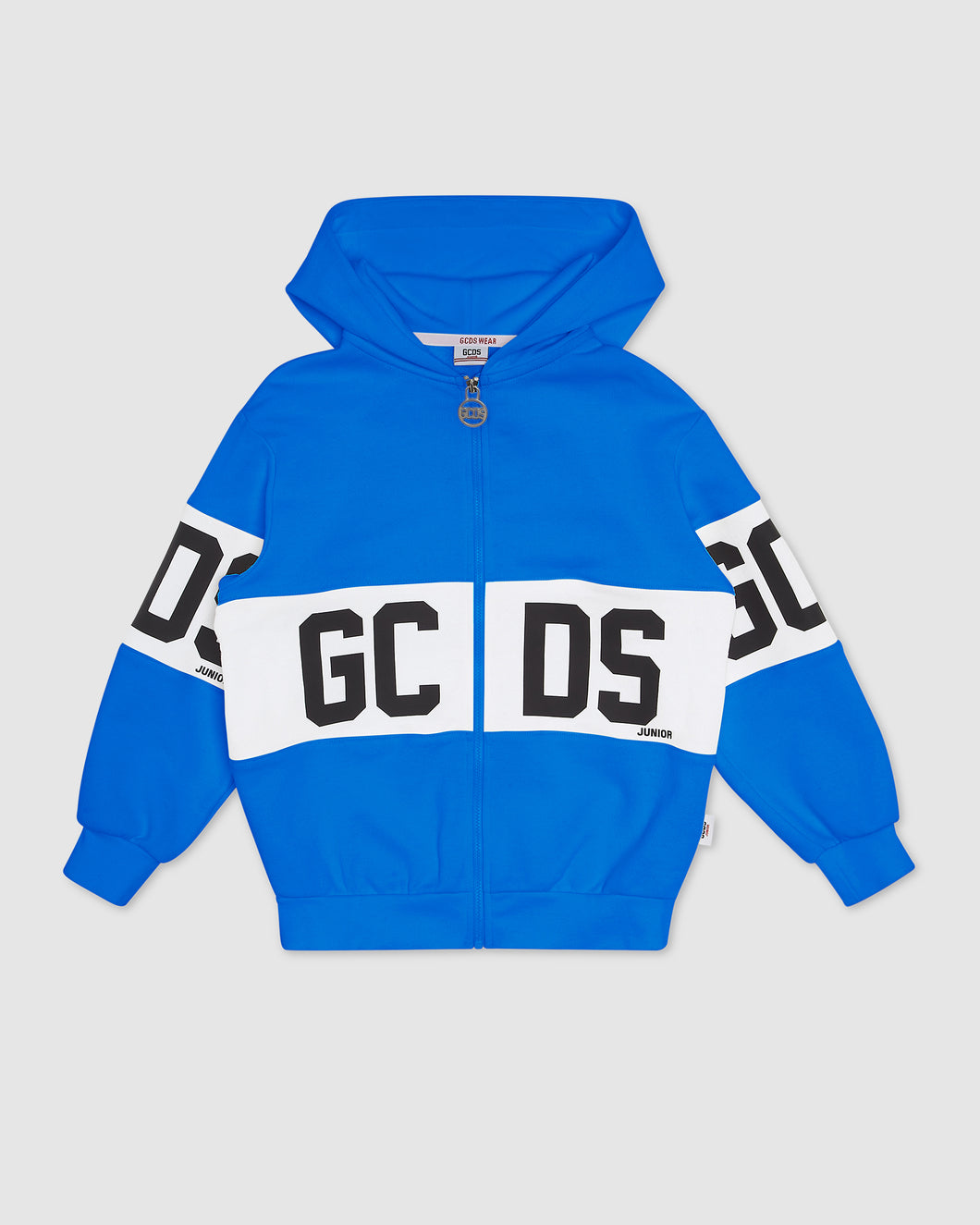 GCDS logo band Hoodie: Unisex  Hoodie and tracksuits  Blue | GCDS