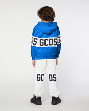 Load image into Gallery viewer, GCDS logo band Hoodie: Unisex  Hoodie and tracksuits  Blue | GCDS
