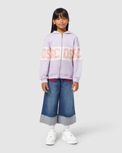 Load image into Gallery viewer, Gcds Logo band zip-up hoodie: Unisex     Hoodie and tracksuits Lilac | GCDS
