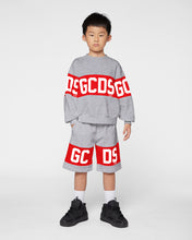 Load image into Gallery viewer, GCDS logo band Crewneck: Unisex  Hoodie and tracksuits  Grey | GCDS
