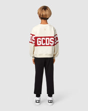 Load image into Gallery viewer, Gcds Logo band crewneck: Unisex      Hoodie and tracksuits Whitecap Grey | GCDS
