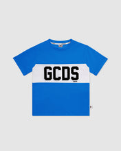 Load image into Gallery viewer, GCDS logo band T-shirt: Unisex  T-Shirts  Blue | GCDS
