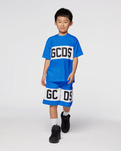Load image into Gallery viewer, GCDS logo band T-shirt: Unisex  T-Shirts  Blue | GCDS
