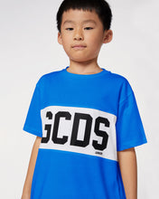 Load image into Gallery viewer, GCDS logo band T-shirt: Unisex  T-Shirts  Blue | GCDS
