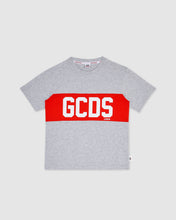 Load image into Gallery viewer, GCDS logo band T-shirt: Unisex  T-Shirts  Grey | GCDS
