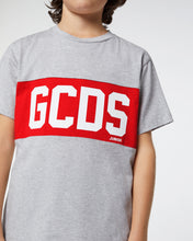 Load image into Gallery viewer, GCDS logo band T-shirt: Unisex  T-Shirts  Grey | GCDS
