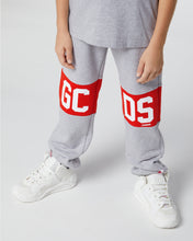 Load image into Gallery viewer, GCDS logo band sweatpants: Unisex  Trousers Grey | GCDS
