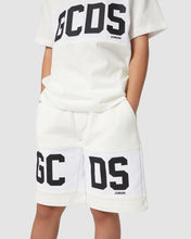 Load image into Gallery viewer, GCDS logo band Shorts: Unisex  Trousers Off white | GCDS
