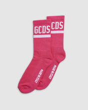 Carica l&#39;immagine nel visualizzatore di Gallery, Gcds logo socks: Unisex Socks Coral | GCDS
