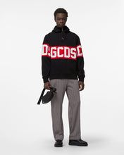 Load image into Gallery viewer, Gcds logo Band Regular Hoodie : Men Hoodie Black | GCDS
