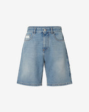 Load image into Gallery viewer, Bucket Denim Bermuda : Men Trousers New Light Blue | GCDS
