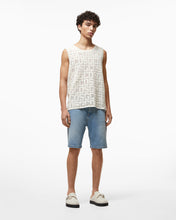 Load image into Gallery viewer, Bucket Denim Bermuda : Men Trousers New Light Blue | GCDS
