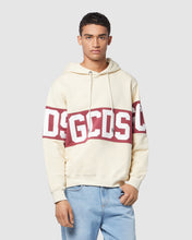 Load image into Gallery viewer, Gcds logo band regular hoodie: Men Hoodies Bordeaux | GCDS
