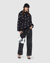 Load image into Gallery viewer, All-over logo regular hoodie: Men Hoodies Black | GCDS
