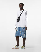 Load image into Gallery viewer, Eco Logo Long Sleeves T-shirt : Men T-shirts White | GCDS
