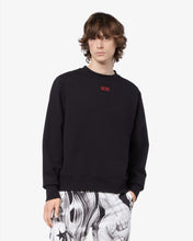 Load image into Gallery viewer, Eco basic logo regular crewneck: Men Hoodies Black | GCDS
