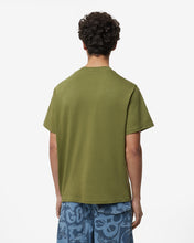 Load image into Gallery viewer, Eco Logo Regular T-Shirt : Men T-shirts Military Green | GCDS
