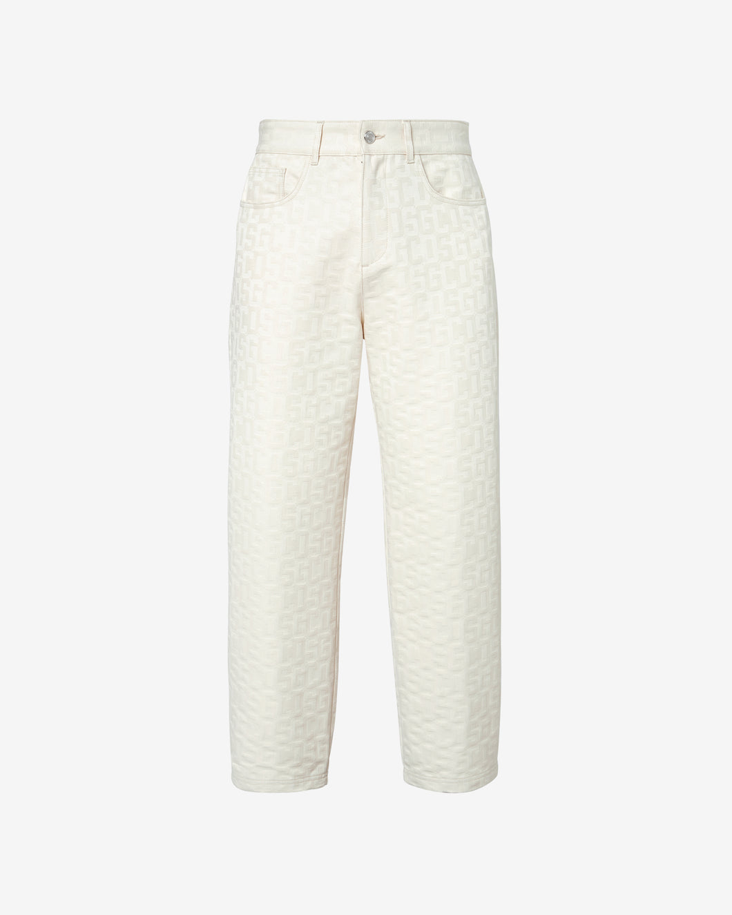 Gcds Monogram Ultrawide Trousers : Men Trousers Off White | GCDS