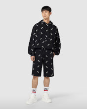 Load image into Gallery viewer, Allover logo shorts: Men Trousers Black | GCDS
