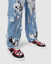 Load image into Gallery viewer, Leather Nami sneakers: Men Shoes Red | GCDS
