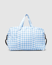 Load image into Gallery viewer, Cherry Vichy motif Baby Changing Bag: Unisex  Accessories Light blue | GCDS
