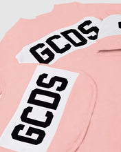 Load image into Gallery viewer, GCDS logo motif Three-piece Baby Gift Set: Unisex  Playsuits and Gift Set Pink | GCDS

