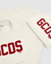 Load image into Gallery viewer, Gcds Logo band Three-Piece Baby Set: Unisex Playsuits and Gift Set Whitecap Grey | GCDS
