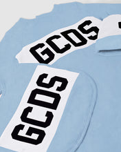 Load image into Gallery viewer, GCDS logo motif Three-piece Baby Gift Set: Unisex  Playsuits and Gift Set Light blue | GCDS
